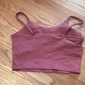 Women's Mauve Crop Top